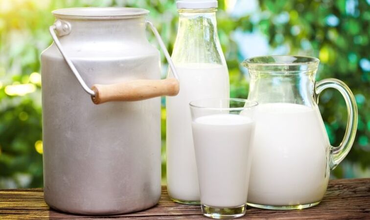 млечните продукти се въвеждат постепенно от втората седмица на диетата